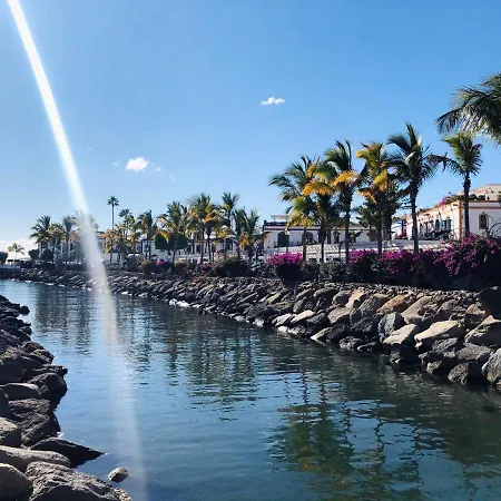 - Little Venecia Harbour 324 With 40sqm Rooftop Terrace, Scandinavian Interior - Gran Canaria * Puerto De Mogan